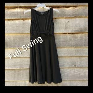 💖 💖K Studio Black Sleeveless A line Dress EUC